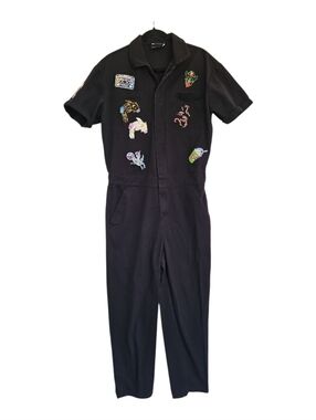 ASOS DESIGN Custom Patchwork Boilersuit / Coveralls Men's Size Small (Unisex)